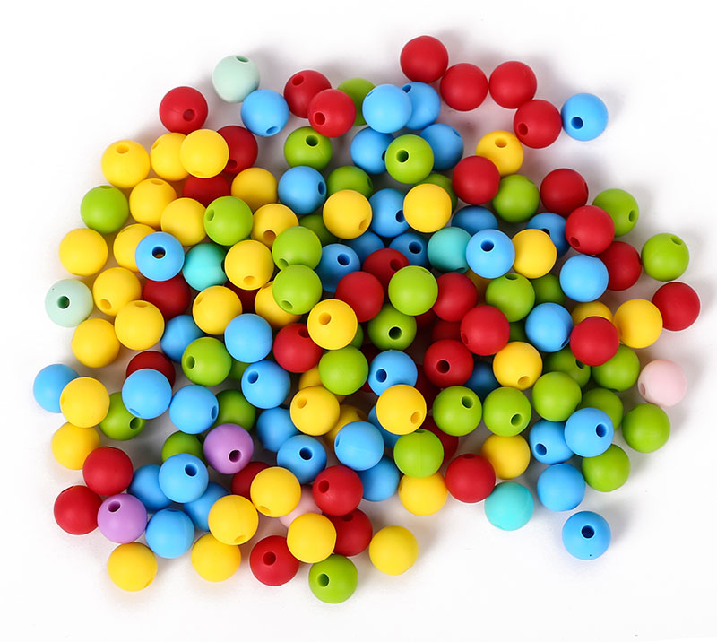 silicone jewelry beads