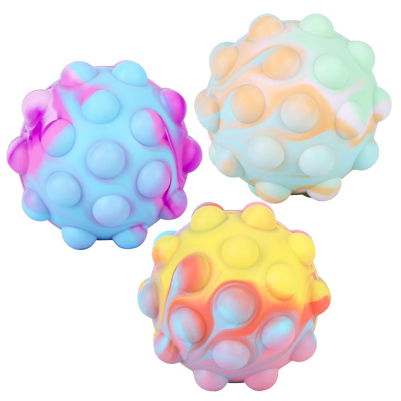 Pop It Fidget Ball Toys 3D Anti-Pressure Squeeze Stress Ball Manufacturer