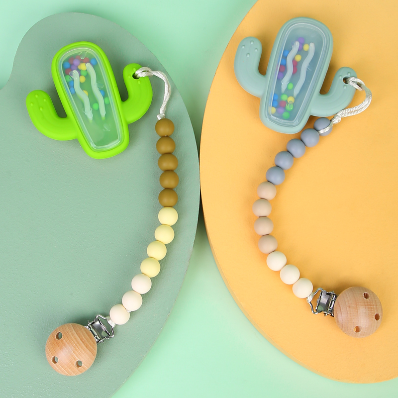 Cactus Teether Silicone Teething Toys