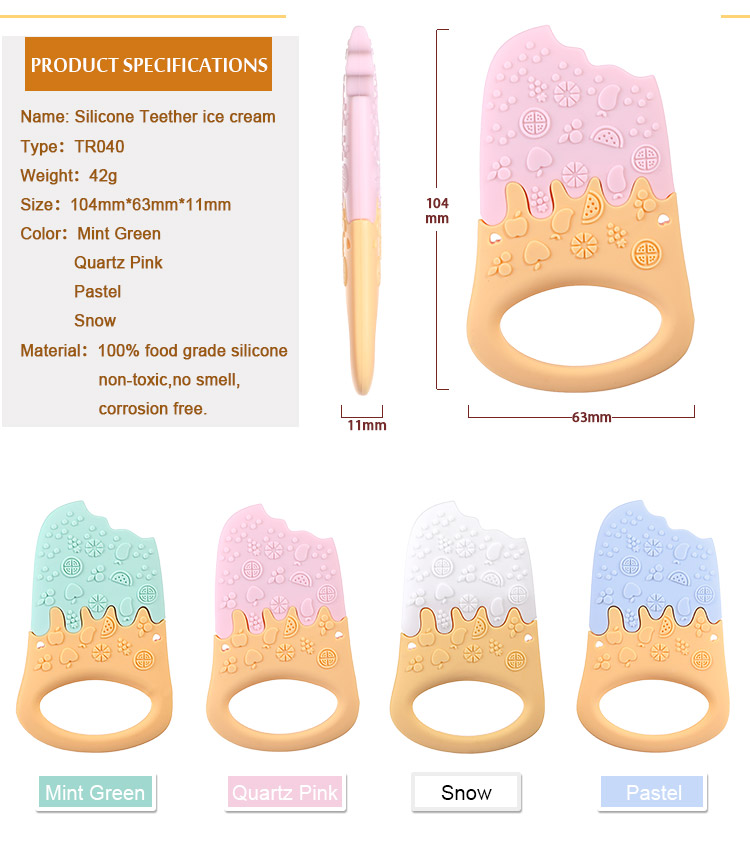 Ice Cream Teether Wholesale