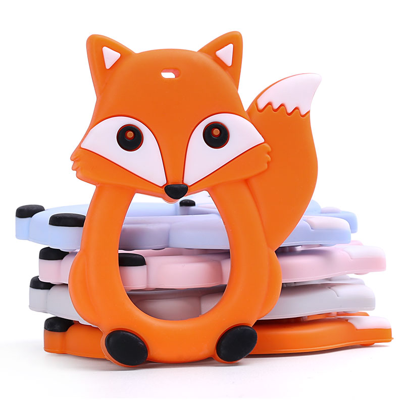 Fox Teether Silicone Teething Toy Wholesale