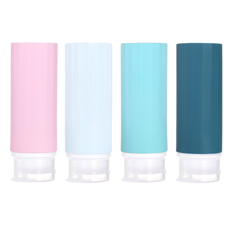 Silicone stand type travel bottle