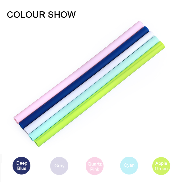 Silicone detachable straw