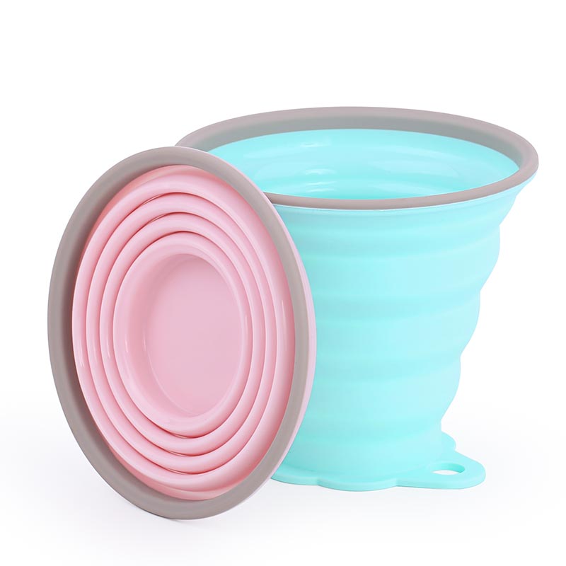 Collapsible Silicone travel Cup Custom