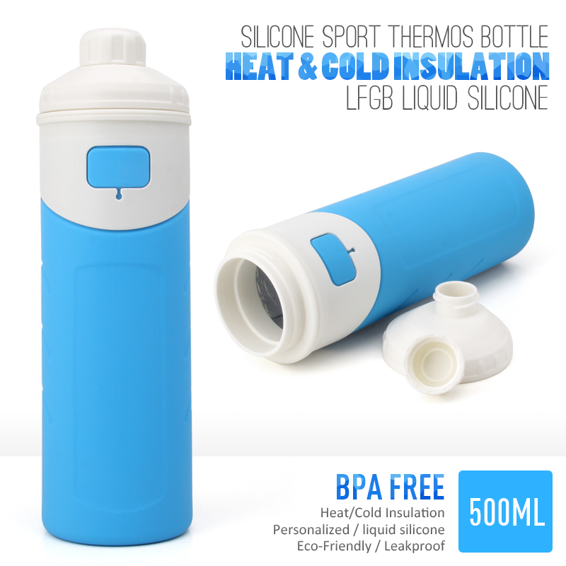 Silicone water bottle