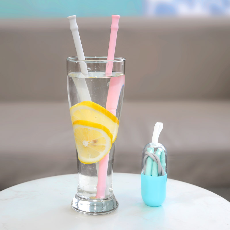 silicone straws