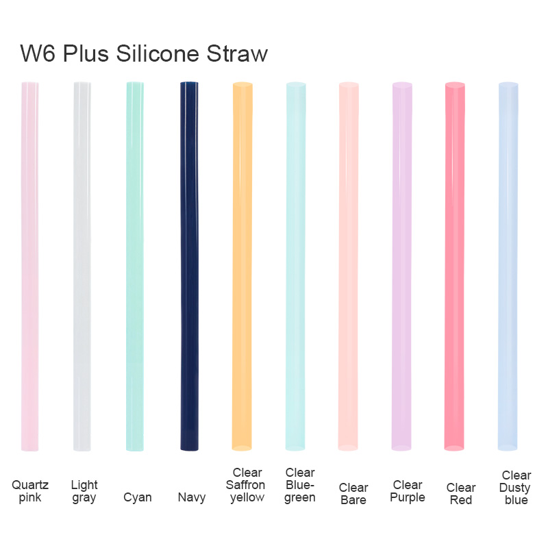 Wholesale Long Silicone Straws