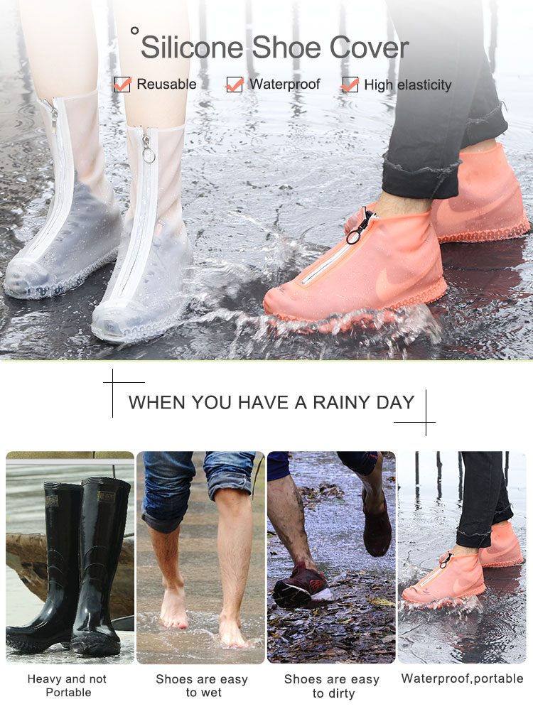 elastic waterproof shoe covers