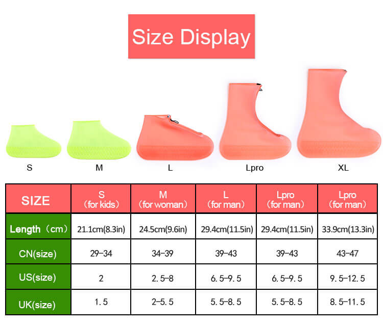 Rain Shoe Covers | Reusable Silicone Shoe Covers Wholesale|Silicone ...
